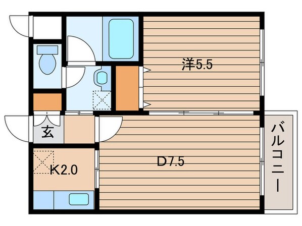 ミュプレ円山公園の物件間取画像